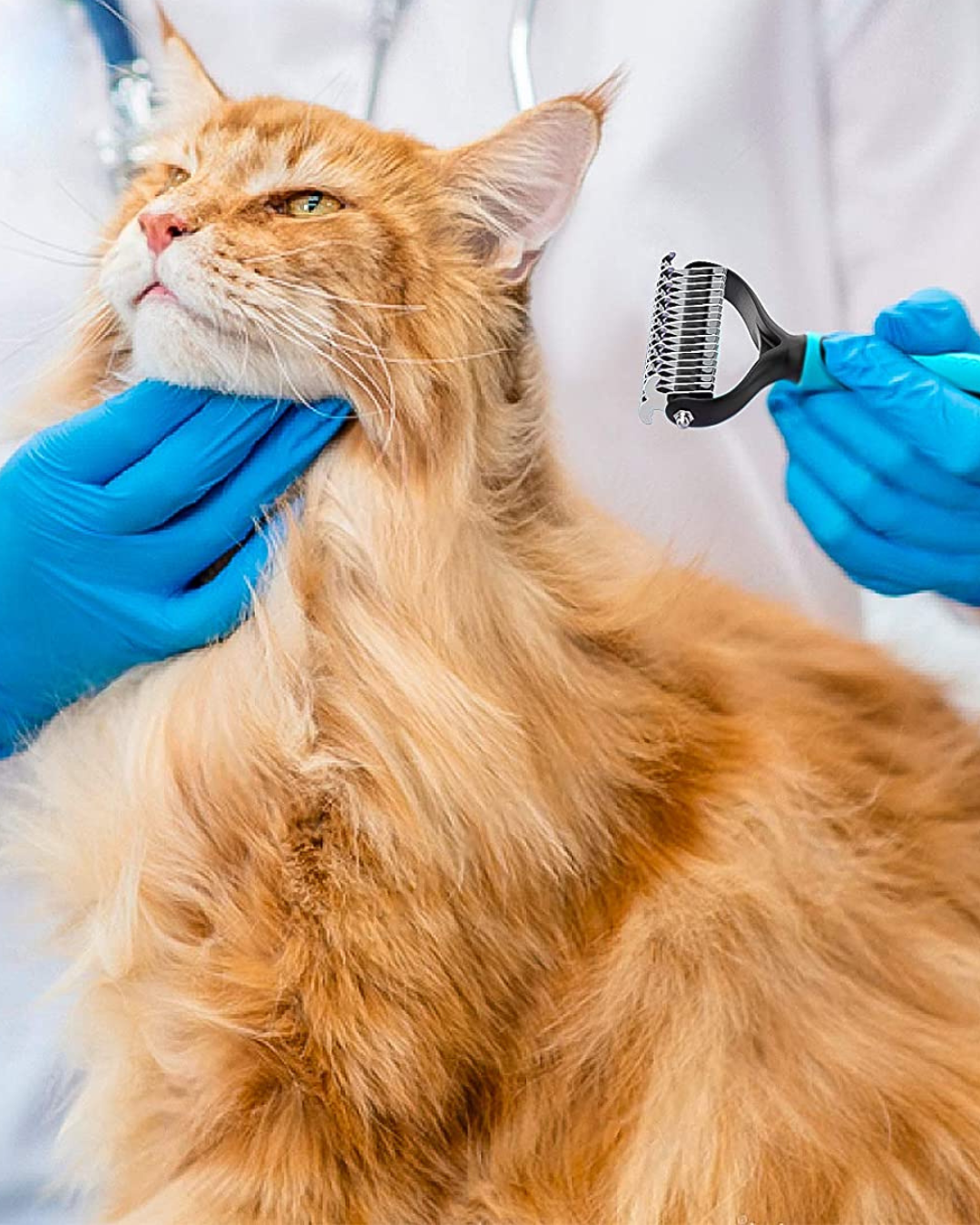 NoPoil - Peigne de Toilettage Pro 2 en 1